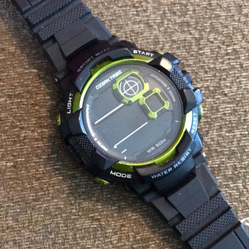 Ozark Trail Black Digital Sport Watch